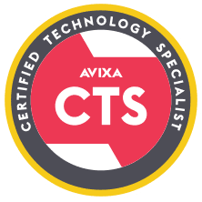 AVIXA CTS certification